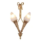 LED copper bed head hotel bedroom vintage indoor bedroom brass LED Wall light