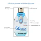Cold chain single-use temperature controller datalogger temperature data logger refrigerator