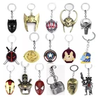 Sep promotion marvel thor hammer style design rich logo custom metal bottle opener avenger keychain suppliers