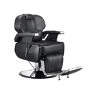 Height Adjustable furniture gold salon styling man barber chair