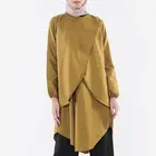 Plastic Dubai Men Abaya For Muslim Long Sleeve Blouse