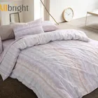 ALLBRIGHT warm colored elegant printed baby duvet cover set