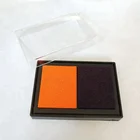 9*6 Double printing pad creative stationery wholesale two-color ink pad DIY color decorative stamp pad