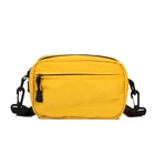 Cute nylon boys shoulder long strip crossbody sling bag for teenager girls