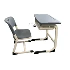 Factory School Factory Wholesale School Furniture Set Child's Table Height Adjustable Student Study Desk And Chair Set