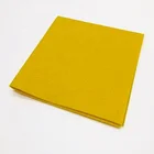 yellow color 80% viscose needle punched nonwoven fabric kitchen cleaning cloth