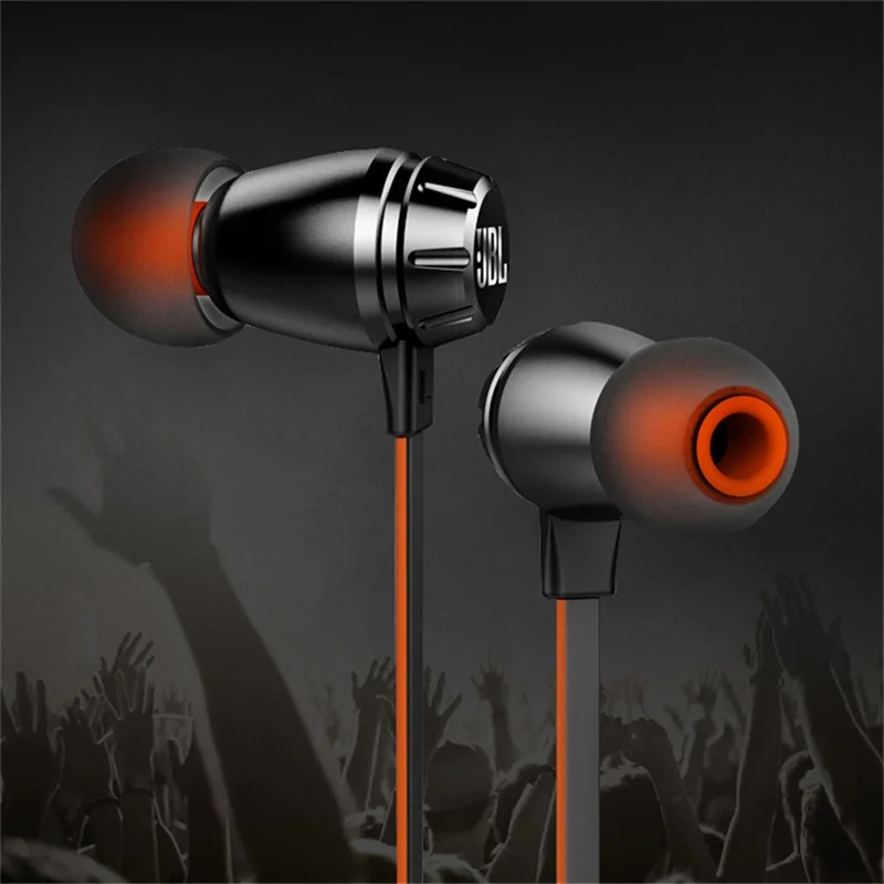 JBL T380A In-Ear Wired Earphones Stereo Fone De Ouvido Jbl In-line Control Bass Earphones Ecouteur with Mic Headsets - ANKUX.COM