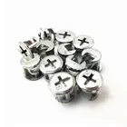 Custom 12mm x 10mm cam lock furniture fastener stainless steel connector nut for heavy industry