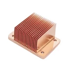 slice power amplifier tube liquid cooling skiving heatsink