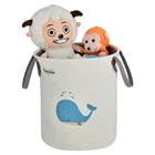 Baby Clothes Customized Laundry Basket Baby Toy Clothes With Comfortable Handles Nice Printing Customized