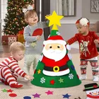 DIY Christmas Tree Christmas Decorations for Kids New Year Gift