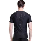 Shirts Fitness Sports Elastic Clothing Athletic Bodybuilding Muscle Fit Mens Running T Shirts Sport