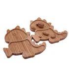 Dishes Plates Bamboo Ware Set Plate Babi Bamboo Dish Kid Children Ware Flower Bamboo Tray Big Plate Set