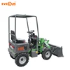 Battery Operated 4 Wheel Drive Electric Mini Loader Made in China