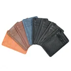 Custom Minimalist Slim RFID Blocking Cardholder Mens Leather Credit Card Holder Case Wallet