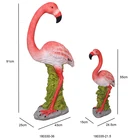 Magnesium Oxide Statue One Piece Statue Mold Flamingo Decoration Garden Ecopoxy Resin Craft