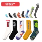 KSL2- OEM personalized logo custom design pattern white colorful men tube cotton fashion socks sox crew dress socks stock lot