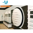 Free Standing Modern Led Optical Shop Displays Rack Eyewear Decor