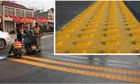 Road Thermoplastic Line Reflective Striping Yellow Price Company Miramar Traffic Jotun Paint