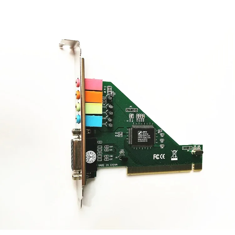 4CH 4.1PCI внутренняя звуковая карта PCI игровой порт карта ремикс караоке/к песня поддержка Win10 CMI8738 PCI Звуковая карта
