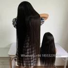 Top 10a grade peruvian cuticle aligned raw virgin hair 100% natural lace wig 40 inch human hair wig