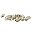 Sample available high quality crystal pearl shirt button for clothes