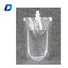 Pouches Wine Pouch Drink Pouches Bags Reusable Transparent Spout Pouches Drink Bags Wine Flask Pouch Juice Pouch