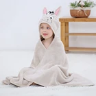 Towel Design Towels MICHLEY Wholesale Cartoon Hooded Summer Beach Kids Bath Towel