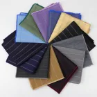 2019 New Style Handkerchief Scarves Vintage Fabric Of Business Suit Hankies Men's Pocket Square Handkerchiefs 23*23cm