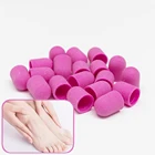 Pedicure sanding band cap abrasive block for podology