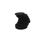 High quality Stock Wholesale Black Crocheted Ribbon 1cm-6cm For Garments