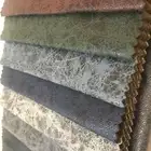 Polyester Velvet Fabrics with Fleece back