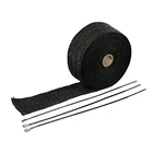 Wholesale Colorful High Performance Manifold Wrap carbon Fiber Exhaust Header Pipe heat insulating Exhaust Wrap