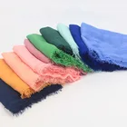 Muslim Scarf Wholesale Factory Autumn Cotton 56 Colors Women Muslim Scarf Hijab