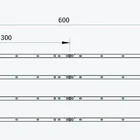 LED back light high lumen LED ladder backlight strip 24V matrix LED light strip for slim lighting box