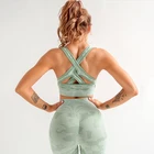 Apparel High Waisted Active Apparel Custom Women Fitness Clothing Yoga Sets For Sportswear