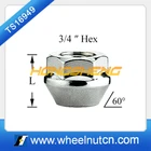 High Quality 3/4" Hex M12*1.5 Steel Wheel Flange Nut