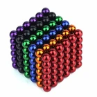 Colorful 5mm 512pcs Rare Neodymium Magnet Ball 8 Different Colors