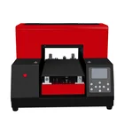 2019 Newest Business Card UV Printing Machine A4 PVC Plastic Id UV Printer
