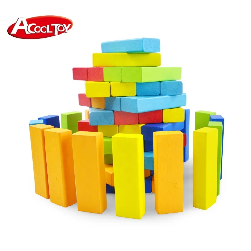wooden color blocks