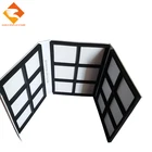 Cheap custom quartz stone sample book display cardboard eva