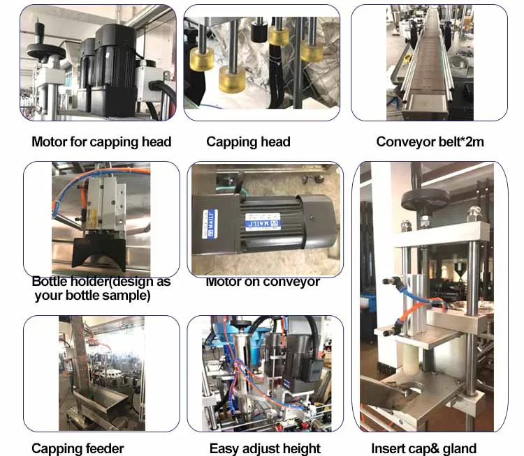 Rotary Press Capping Automatic Cap Threading Machine factory