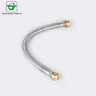 Flexible high pressure stainless steel braided plumbing hose