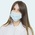High Quality Surgical Mask Non Woven Disposable Face Mask For Surgeon Medical Consumable 3-ply masks