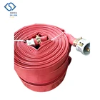 PVC heavy duty pvc layflat shower hose 2 inch pvc lay flat pipe for water supply
