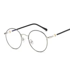DING CHENG 2019 hot new japan vintage eye glasses frame designer metal eyeglass frame women