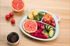 eco microwave safe cute OEM children plates