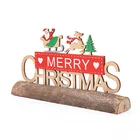 Decoration Hot Sale High Quality Customized Wooden Arts Crafts Christmas Decoration Ornaments