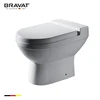 Hot Sale Western European Bathroom Sanitary Ware Ceramic Round Wall Hang Toilet
