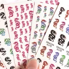 Nail Stickers 2020 Hot 3D Designers Decal Nail Stickers Logo Dragon Nail Stickers
